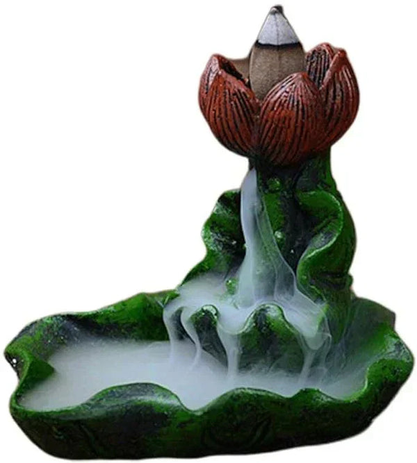 Leaf Shaped Backflow Incense Burner